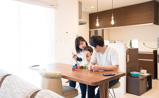 暮らしながら工事ができるケースも