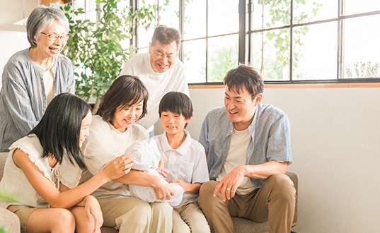 将来を見据えた段階的な工事も可能
