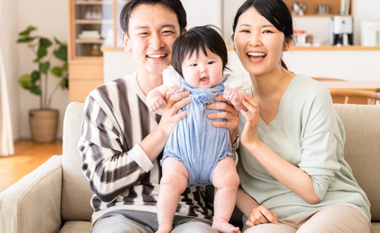 暮らしに合わせて間取りを変えられる